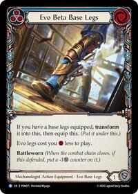 Evo Beta Base Legs Blue