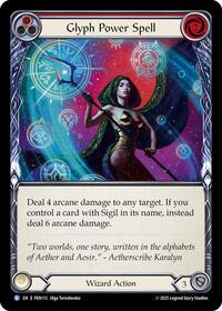 Glyph Power Spell Red