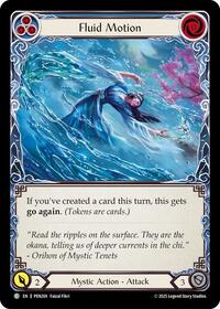 Fluid Motion Blue