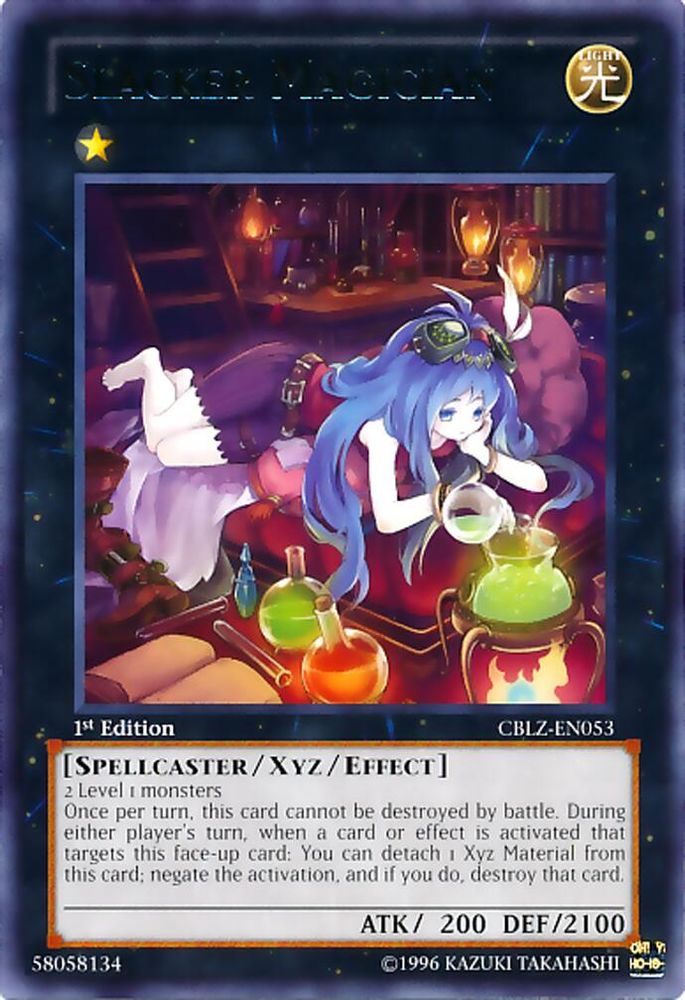 Slacker Magician, 1st-edition, front