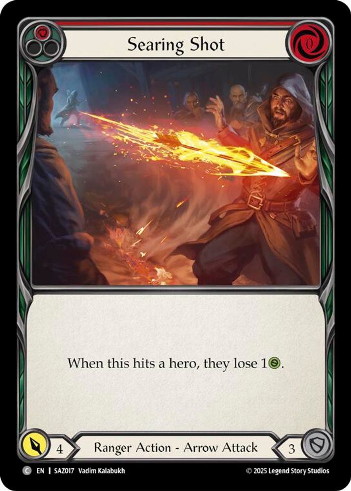 Searing Shot, Standard, front