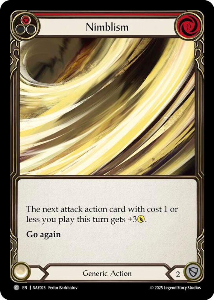 Nimblism, Standard, front