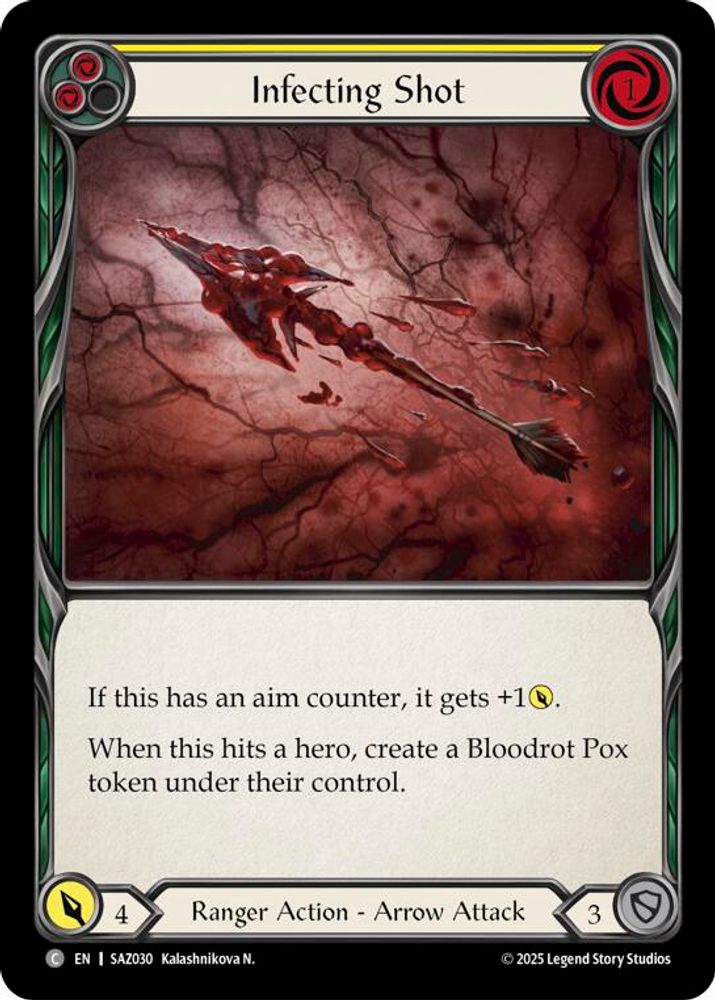 Infecting Shot (Yellow), Standard, front