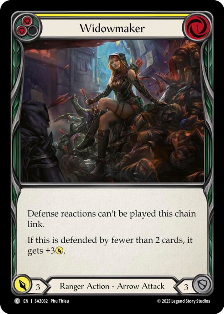 Widowmaker, Standard, front