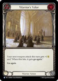 Warrior's Valor (Blue)