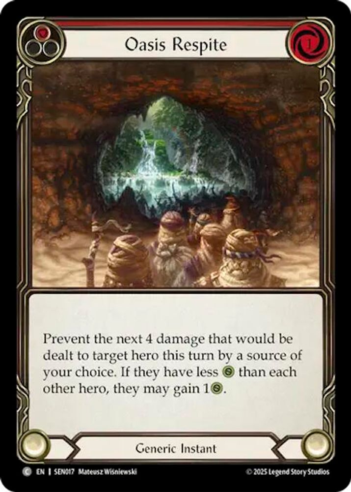 Oasis Respite (SEN017), Standard, front