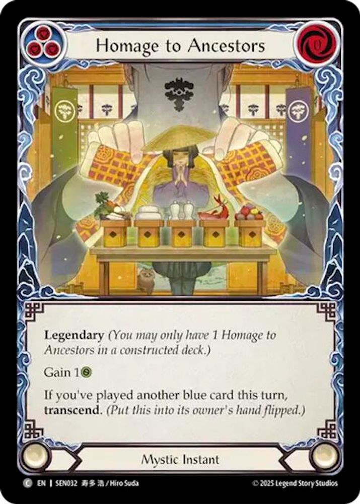 Homage to Ancestors // Inner Chi, Standard, front