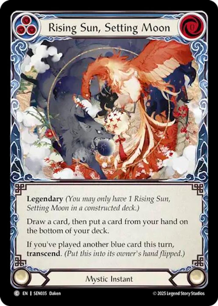 Rising Sun, Setting Moon // Inner Chi, Standard, front