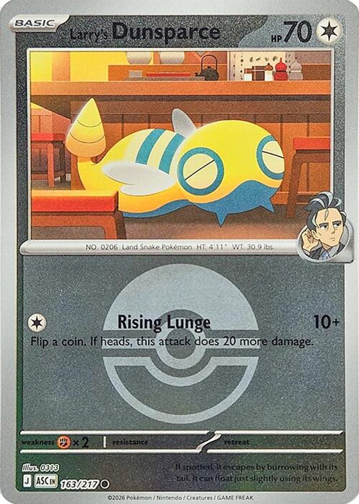 Larry's Dunsparce (Poke Ball)