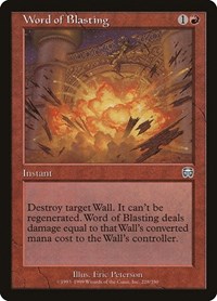 Word of Blasting, Mercadian Masques