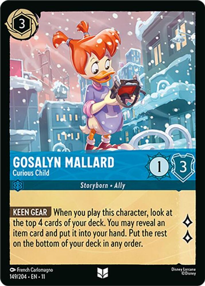 Gosalyn Mallard - Curious Child