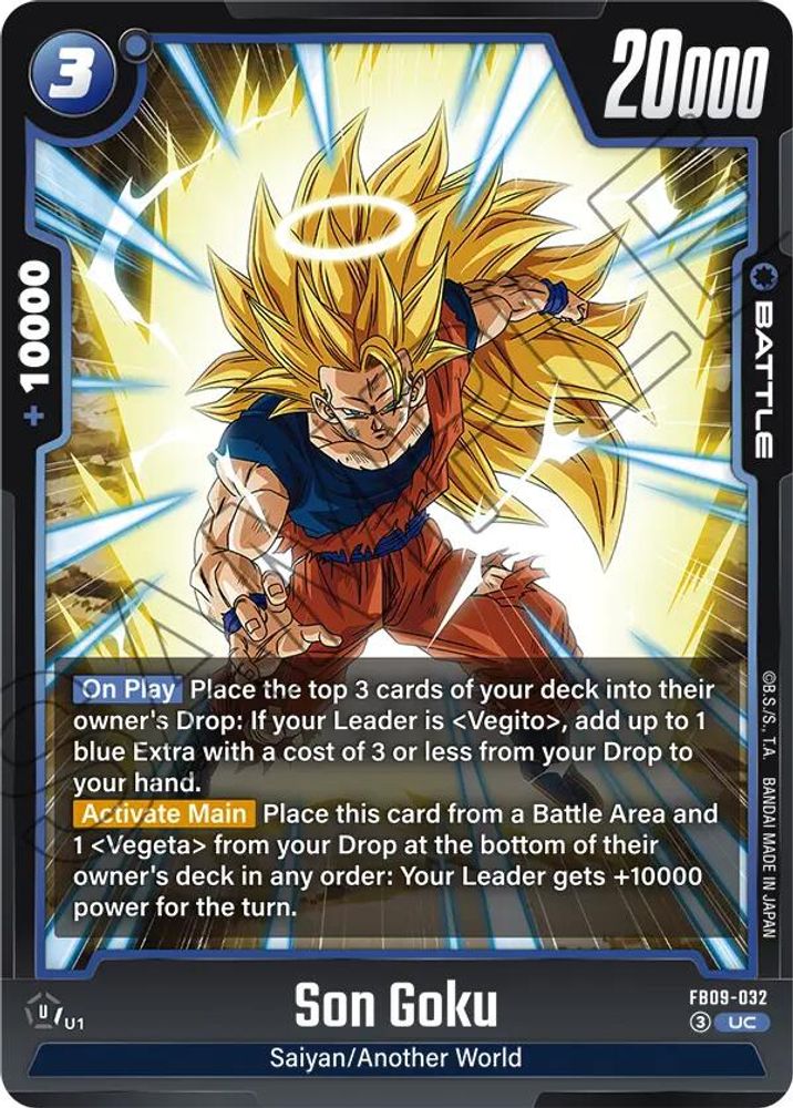 Son Goku - FB09-032, Standard, front
