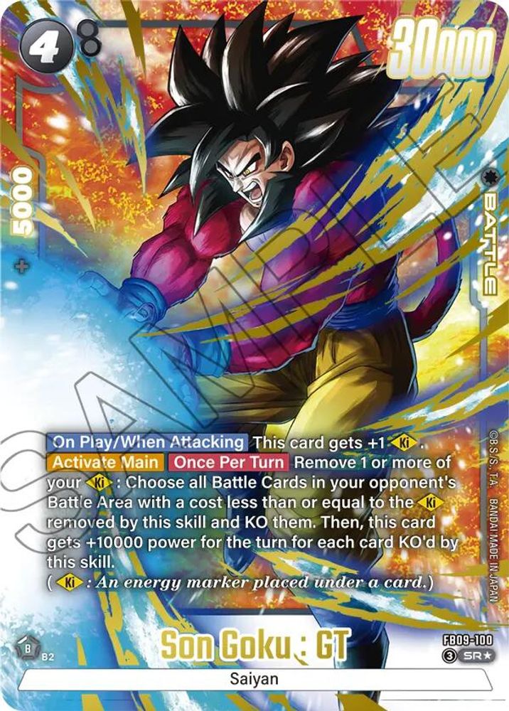 Son Goku : GT - FB09-100 (Alternate Art), Foil, front