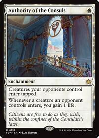 Authority of the Consuls, Promo Pack: Lorwyn Eclipsed
