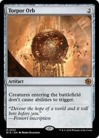 Torpor Orb, Promo Pack: Lorwyn Eclipsed