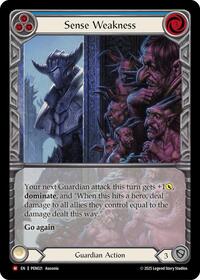 Sense Weakness Blue Extended Art