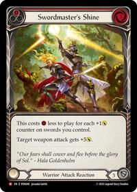 Swordmasters Shine Red