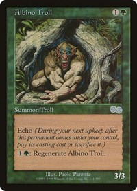 Albino Troll, Urza's Saga