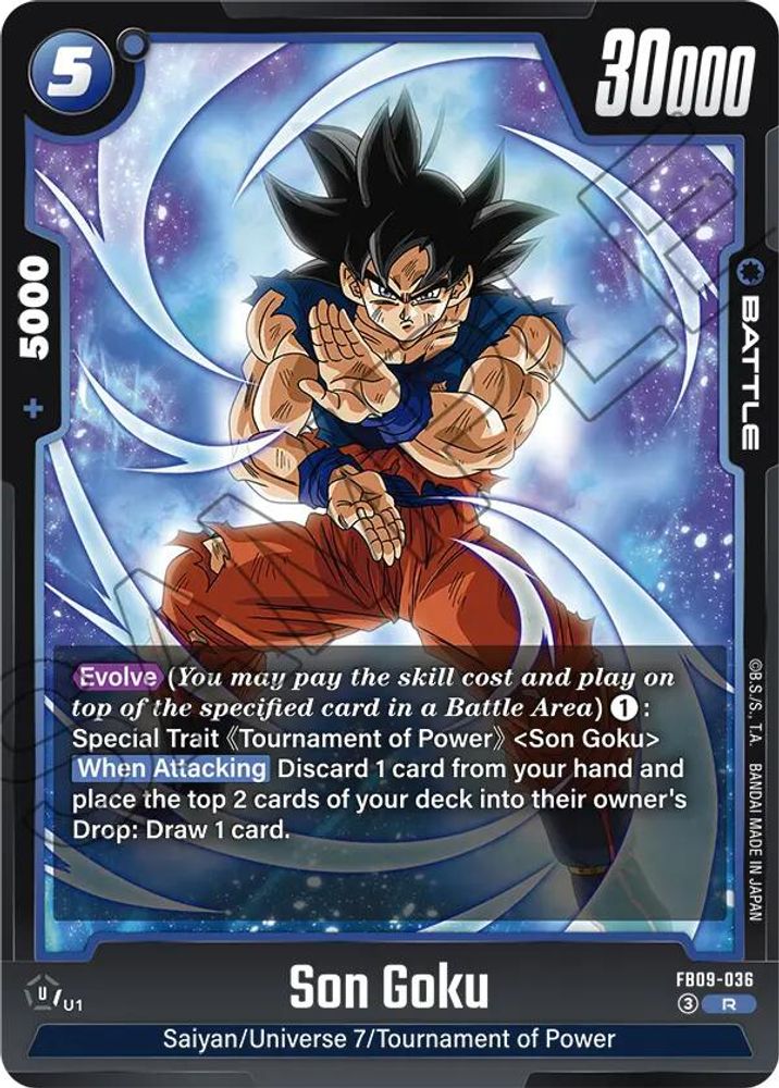 Son Goku - FB09-036, Foil, front