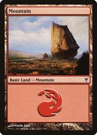 Mountain (77), Duel Decks: Sorin vs. Tibalt