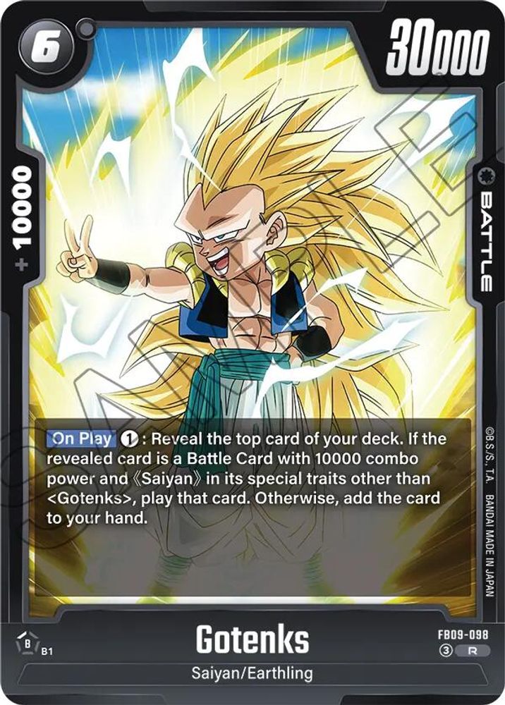 Gotenks - FB09-098, Foil, front