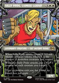 Sally Pride, Lioness Leader (Showcase), Teenage Mutant Ninja Turtles