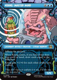 Krang, Master Mind (Showcase), Teenage Mutant Ninja Turtles