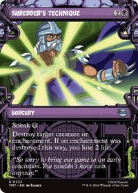 Shredder's Technique (Showcase), Teenage Mutant Ninja Turtles