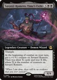 Savanti Romero, Time's Exile (Extended Art), Teenage Mutant Ninja Turtles