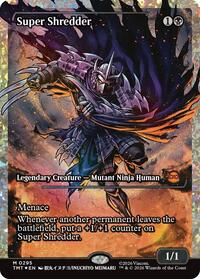 Super Shredder (Showcase) (Fracture Foil), Teenage Mutant Ninja Turtles