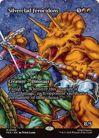 Silverclad Ferocidons (Borderless), Teenage Mutant Ninja Turtles Source Material
