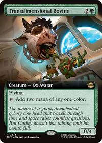 Transdimensional Bovine (Extended Art), Teenage Mutant Ninja Turtles