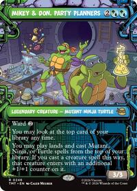 Mikey & Don, Party Planners (Showcase), Teenage Mutant Ninja Turtles