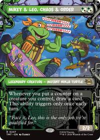 Mikey & Leo, Chaos & Order (Showcase), Teenage Mutant Ninja Turtles