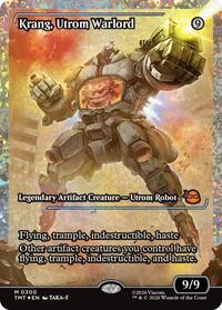 Krang, Utrom Warlord (Showcase) (Fracture Foil), Teenage Mutant Ninja Turtles