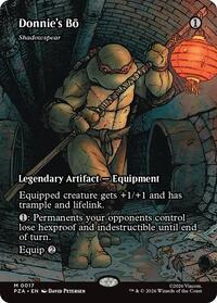 Donnie's Bo - Shadowspear (Borderless), Teenage Mutant Ninja Turtles Source Material