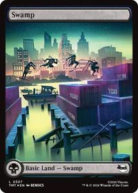 Swamp (0307) (Surge Foil), Teenage Mutant Ninja Turtles