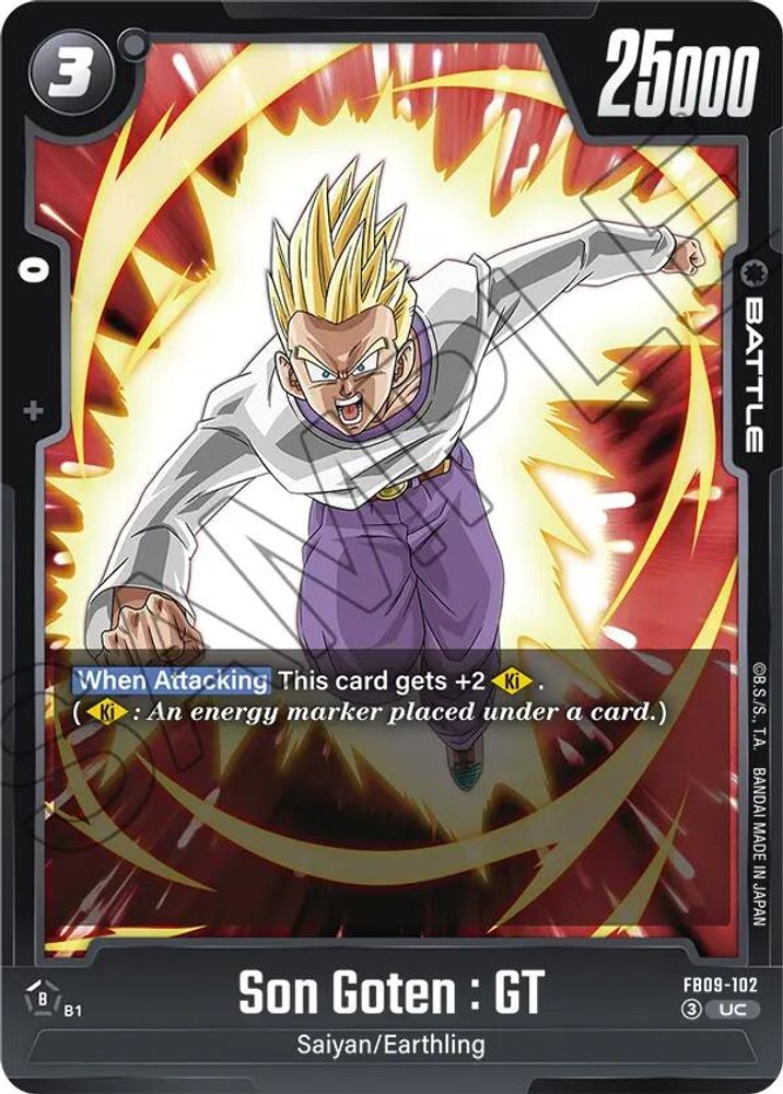 Son Goten : GT - FB09-102, Standard, front
