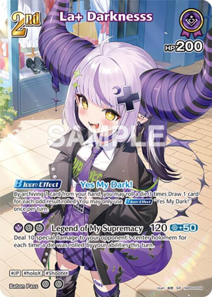 La+ Darknesss (SR) (hBP04-059), Foil, front