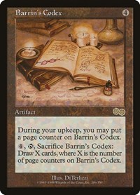Barrin's Codex, Urza's Saga