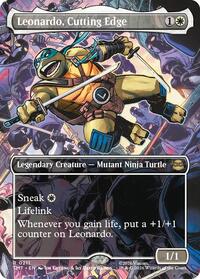 Leonardo, Cutting Edge (Borderless), Teenage Mutant Ninja Turtles