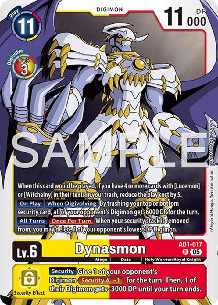 Dynasmon - AD1-017, Foil, front