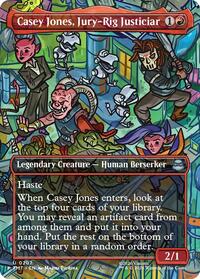 Casey Jones, Jury-Rig Justiciar (Borderless), Teenage Mutant Ninja Turtles