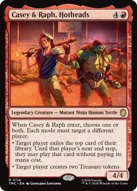 Casey & Raph, Hotheads, Commander: Teenage Mutant Ninja Turtles