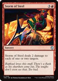 Storm of Steel, Commander: Teenage Mutant Ninja Turtles