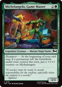 Michelangelo, Game Master, Teenage Mutant Ninja Turtles