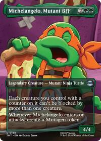 Michelangelo, Mutant BFF (Borderless), Teenage Mutant Ninja Turtles