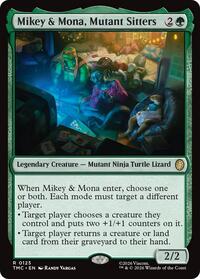 Mikey & Mona, Mutant Sitters, Commander: Teenage Mutant Ninja Turtles