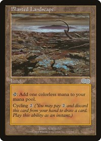 Blasted Landscape, Urza's Saga