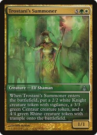 Trostani's Summoner, Game Day & Store Championship Promos